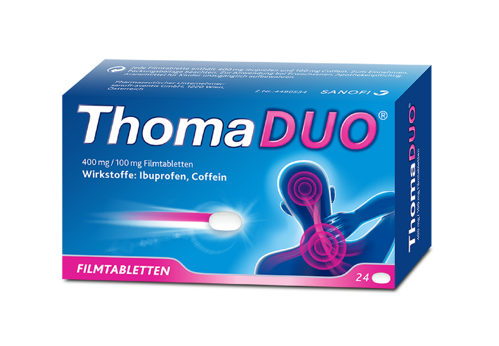 ThomaDUO® 400 mg/100 mg Filmtabletten (24 Stk.)