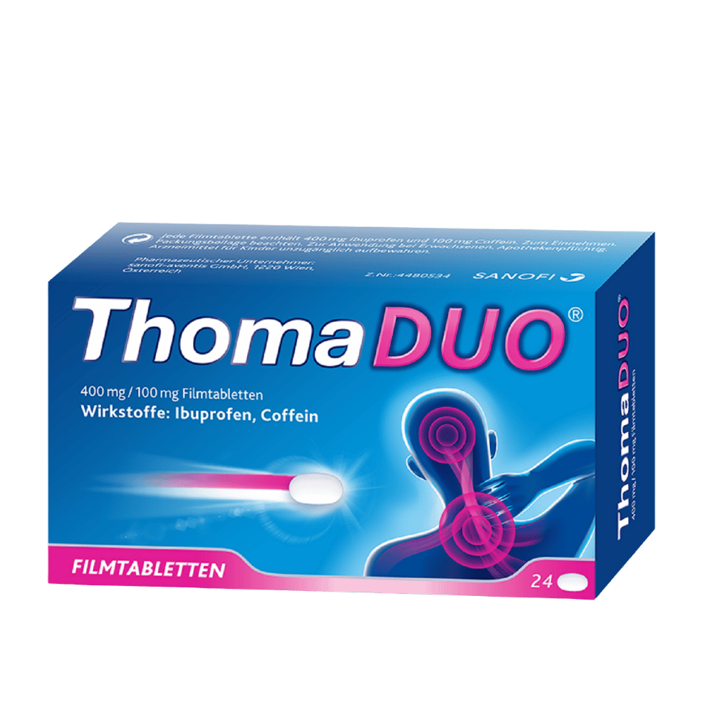 ThomaDUO® 400 mg/100 mg Filmtabletten (24 Stk.)