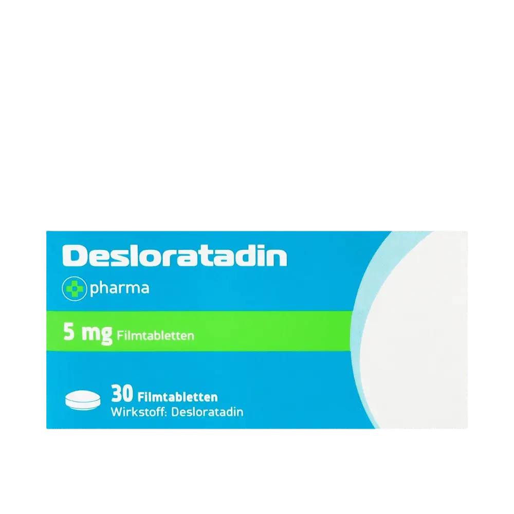 Desloratadin+pharma Filmtabletten 5mg 30 Stück