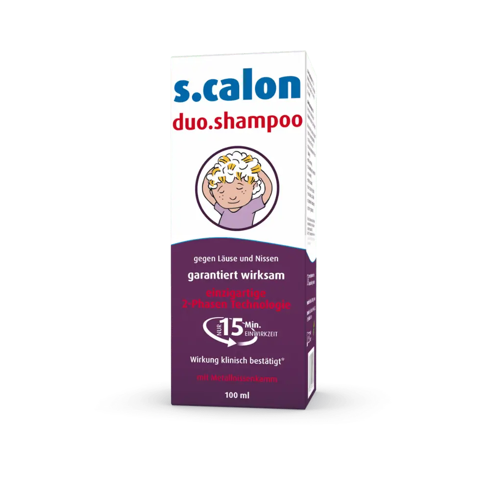 S.calon Duo Shampoo mit Nissenkamm